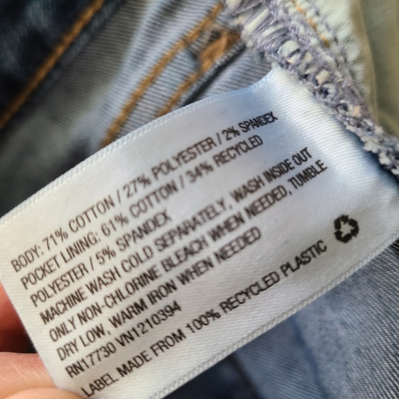 Universal Thread Jeans Medium Wash Mid Rise Skinny 14/32S - Picture 14 of 16